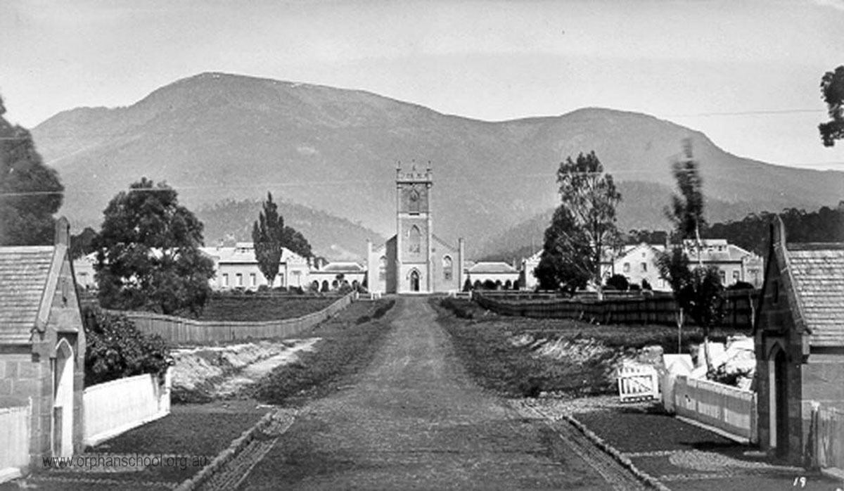 Church & Orphans School, St John's Avenue New Town 1872