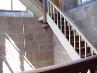 Stairway to tower of St. John's Church