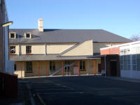 Orphan School, North wing rear